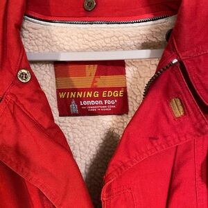 London Fog Women's Vibrant Red Ski Jacket